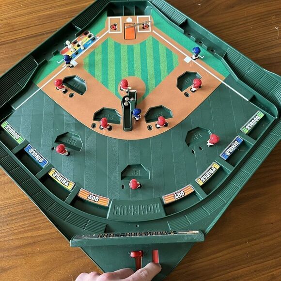 Game Zone Super Stadium Baseball Game with Realistic Baseball W/ Instructions - Picture 8 of 10